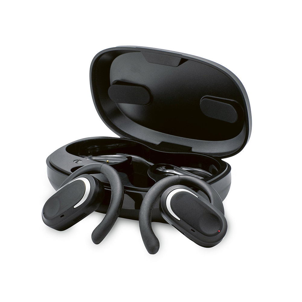 Aerotunes Earbuds Rabs 750mah. 30h Playtime And Open Ear Design