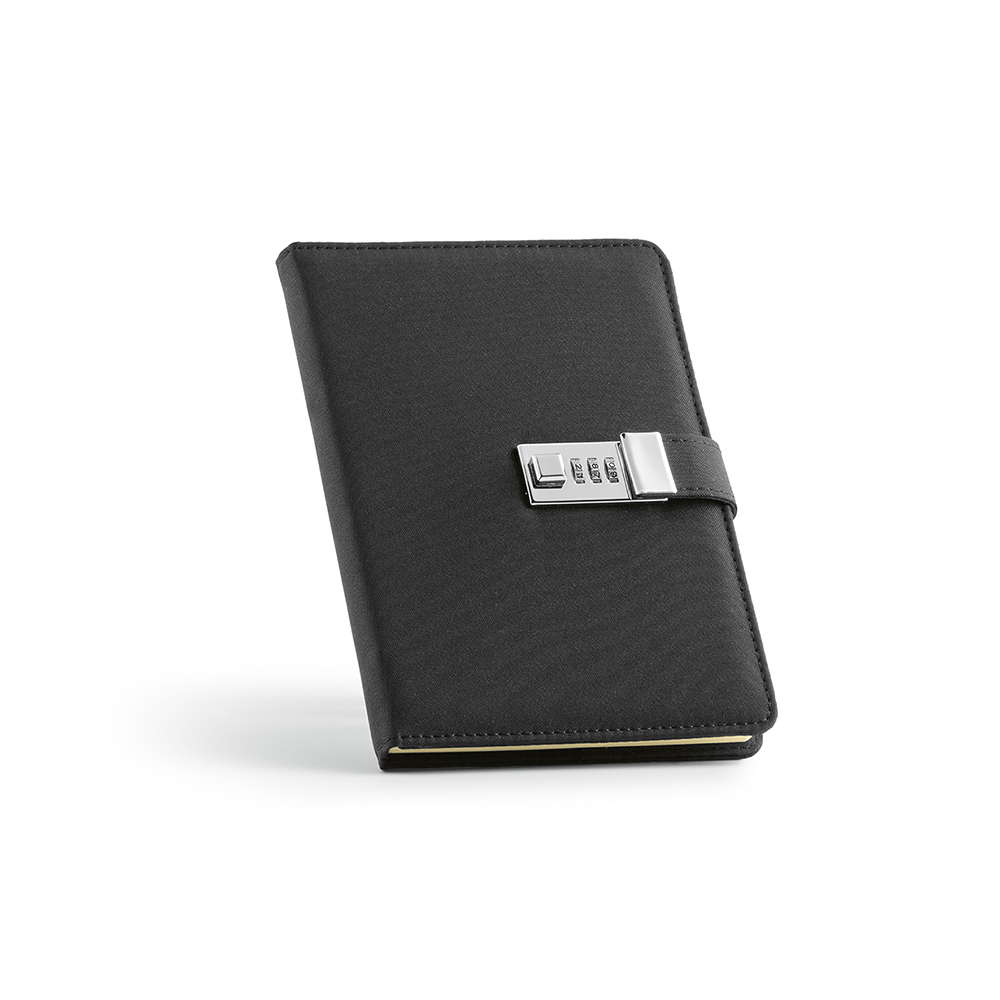 Melville A5 Notebook Rpet. Metal Lock And 70gsm Fsc®192 Pages
