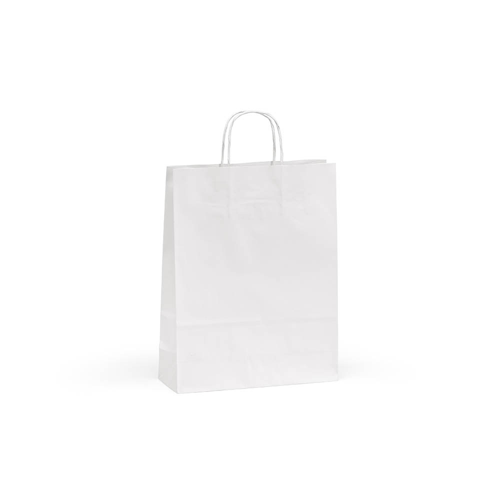 Etna M White Fsc® Kraft Bag. 90gsm.made In Portugal