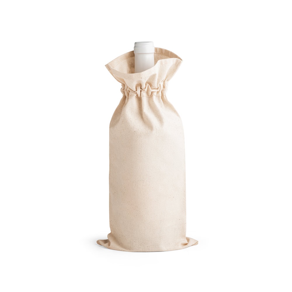 Jerome. 100% Cotton Bag For Bottle (180 G/m²)